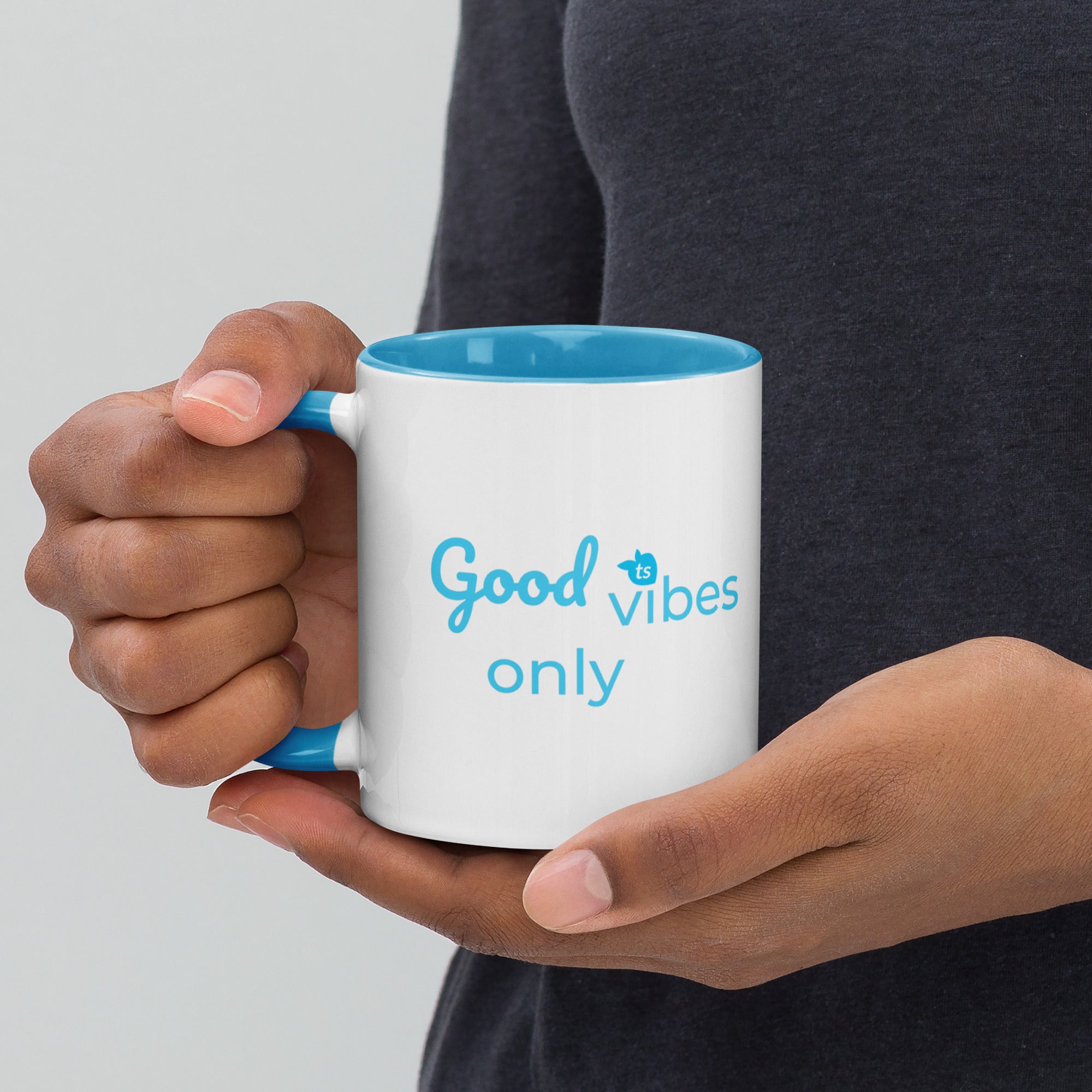 tsgabrielle® • Good Vibes Only • Mug with Color Inside • Ceramic • 325 ml