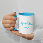 tsgabrielle® • Good Vibes Only • Mug with Color Inside • Ceramic • 325 ml