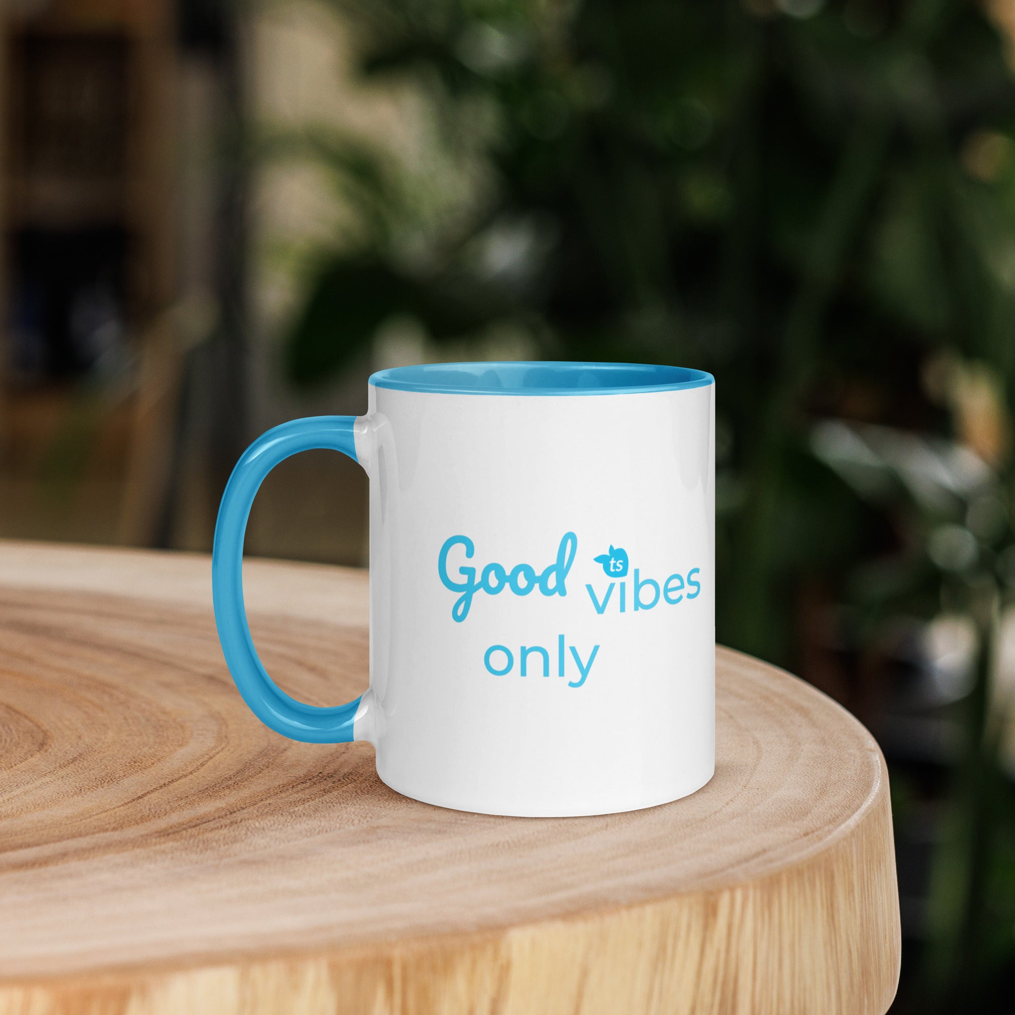 tsgabrielle® • Good Vibes Only • Mug with Color Inside • Ceramic • 325 ml