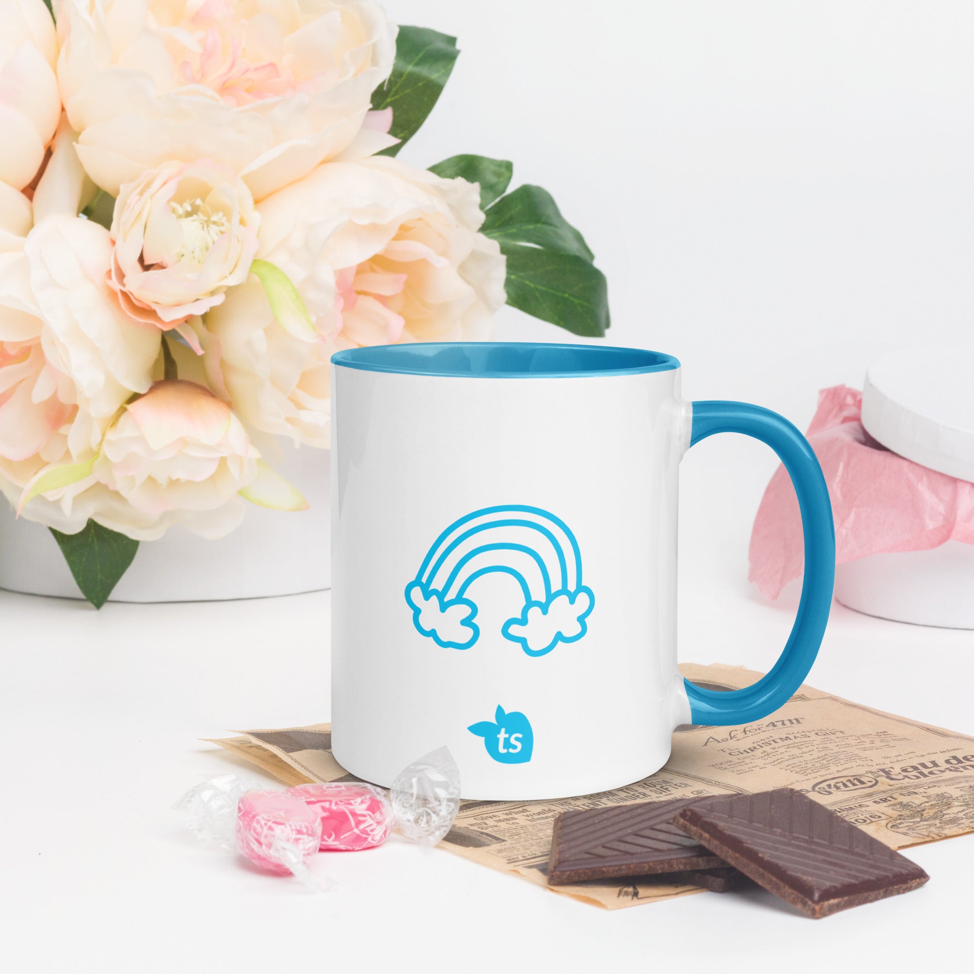 tsgabrielle® • Good Vibes Only • Mug with Color Inside • Ceramic • 325 ml
