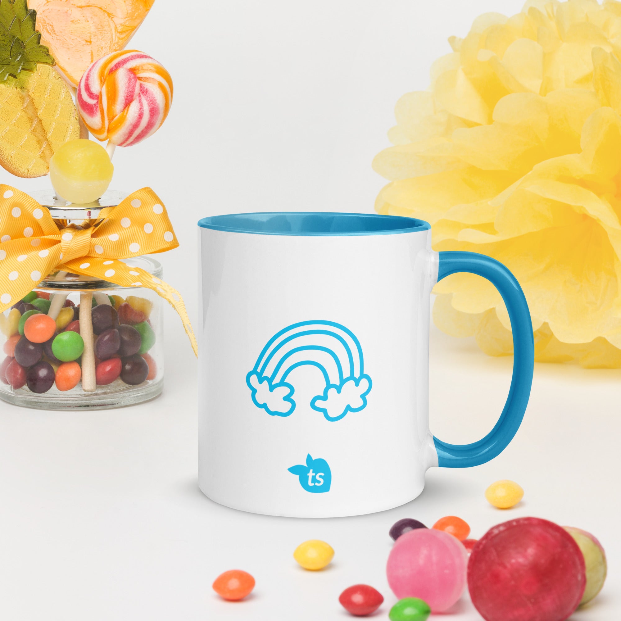 tsgabrielle® • Good Vibes Only • Mug with Color Inside • Ceramic • 325 ml