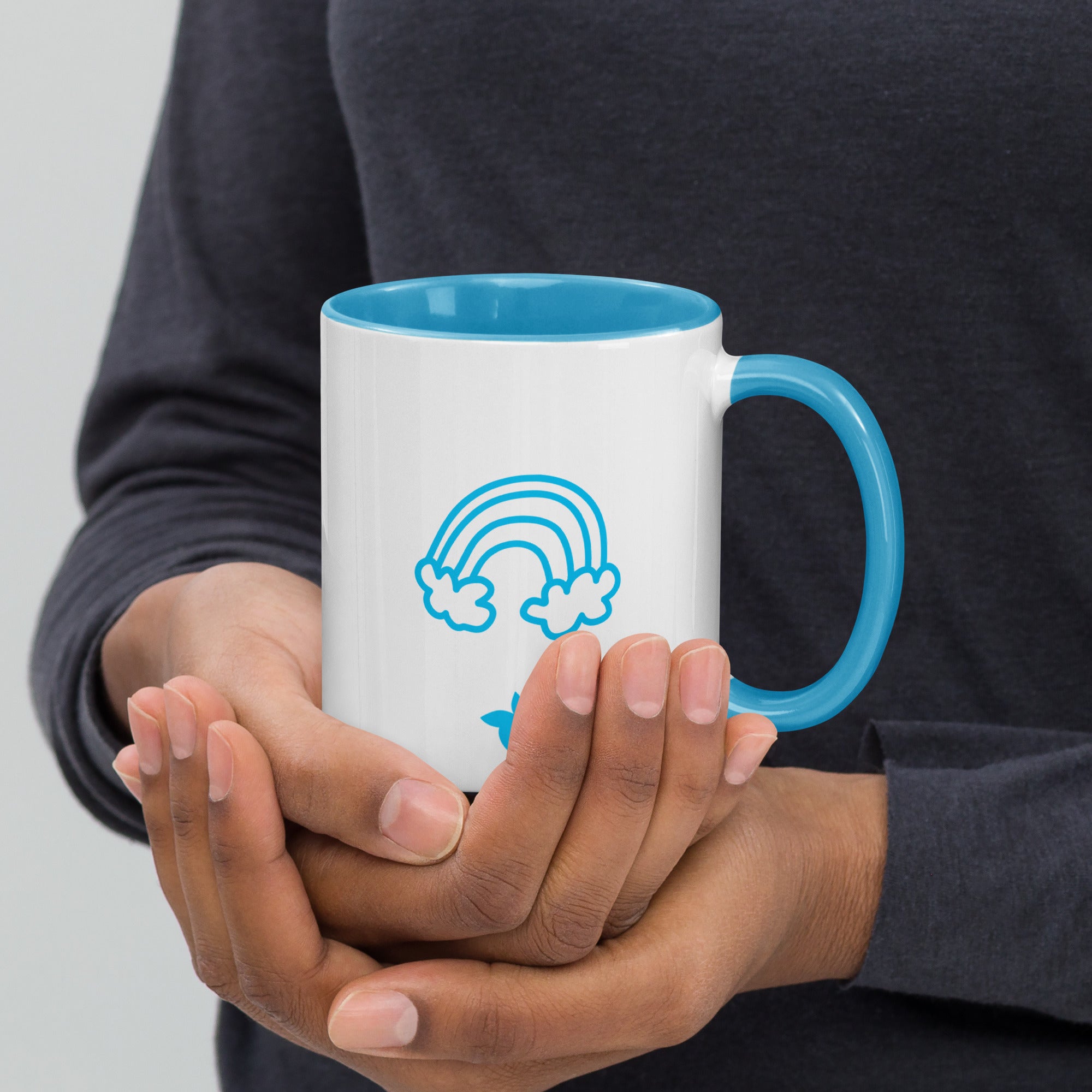 tsgabrielle® • Good Vibes Only • Mug with Color Inside • Ceramic • 325 ml
