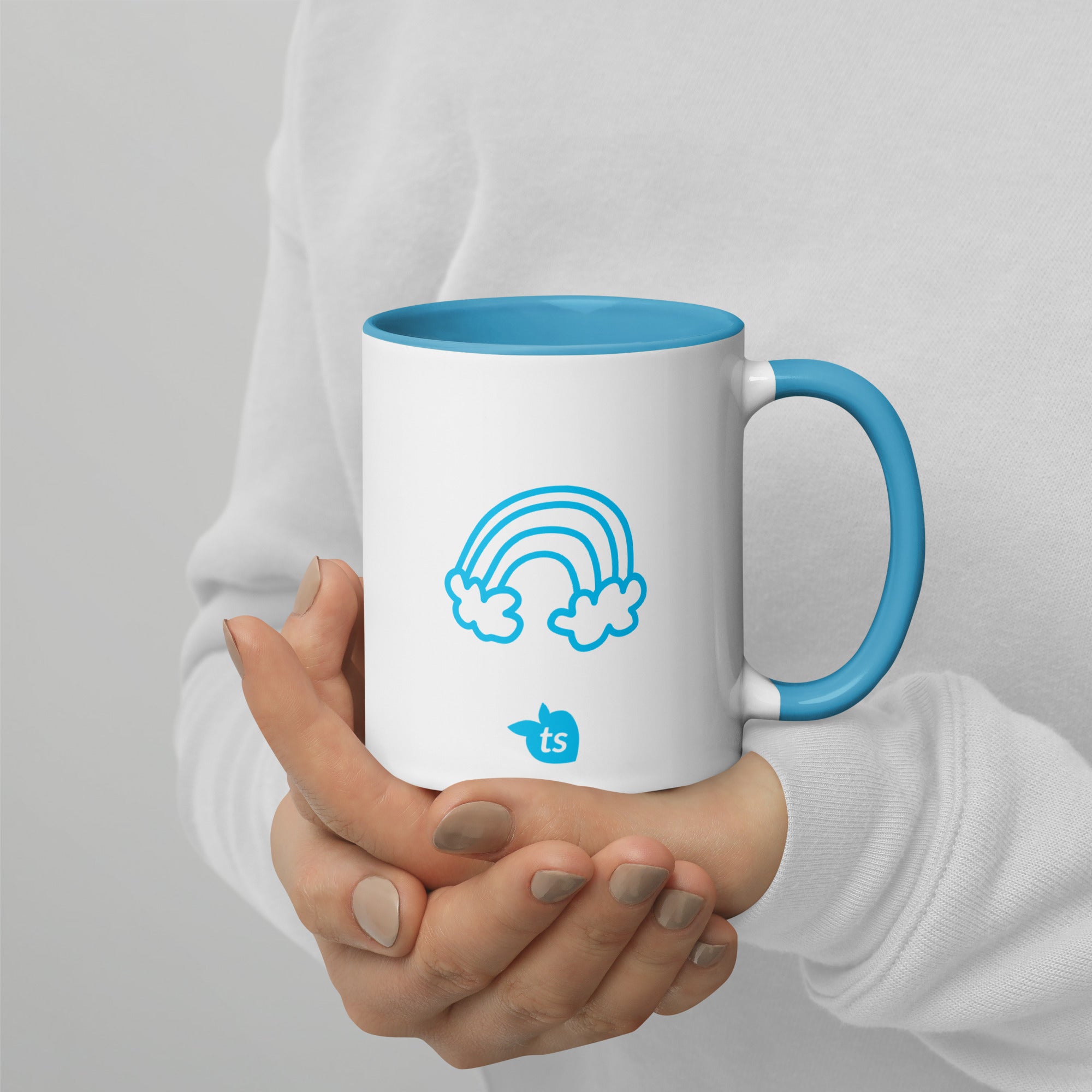 tsgabrielle® • Good Vibes Only • Mug with Color Inside • Ceramic • 325 ml