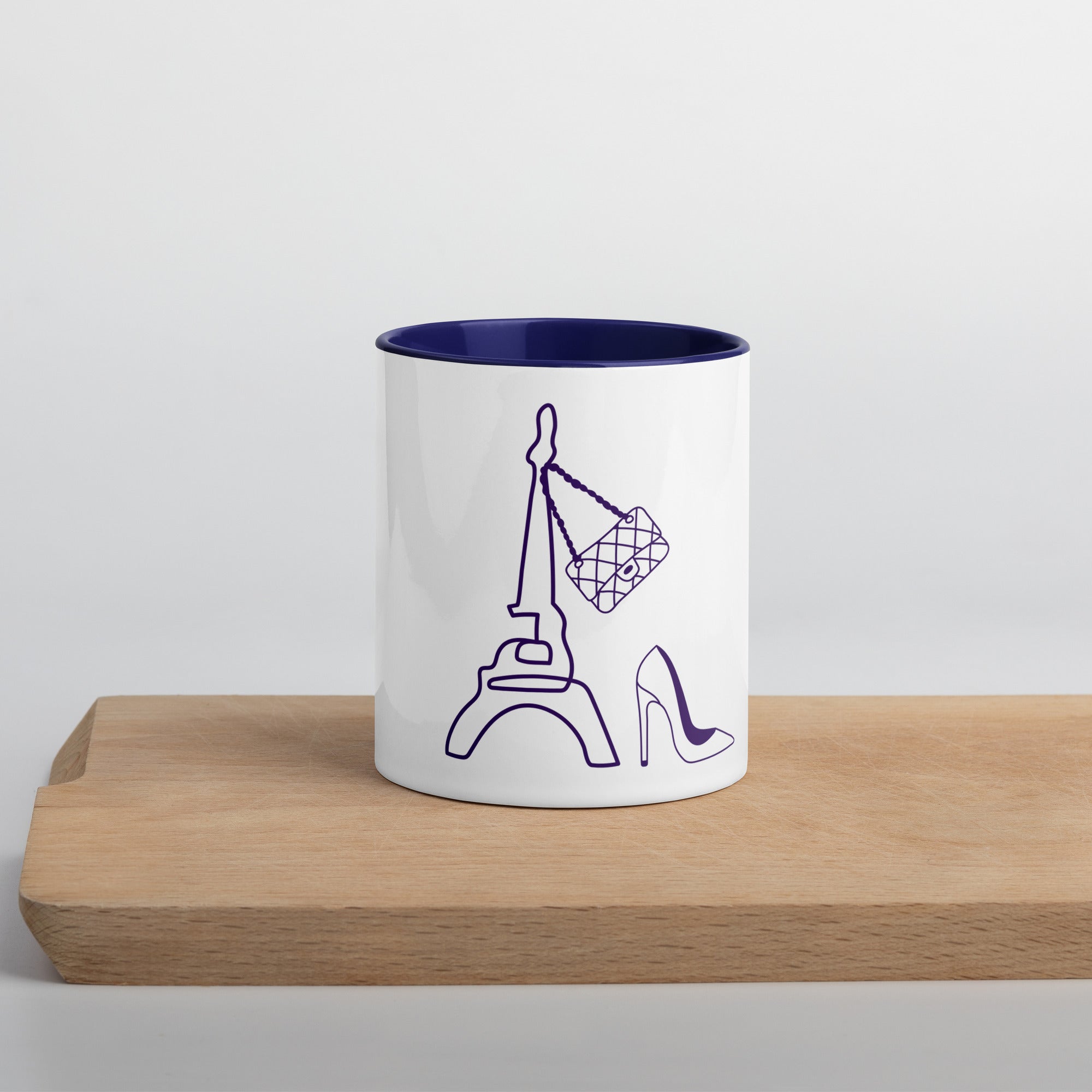 tsgabrielle • Paris • Mug with Color Inside • Ceramic  • 325 ml