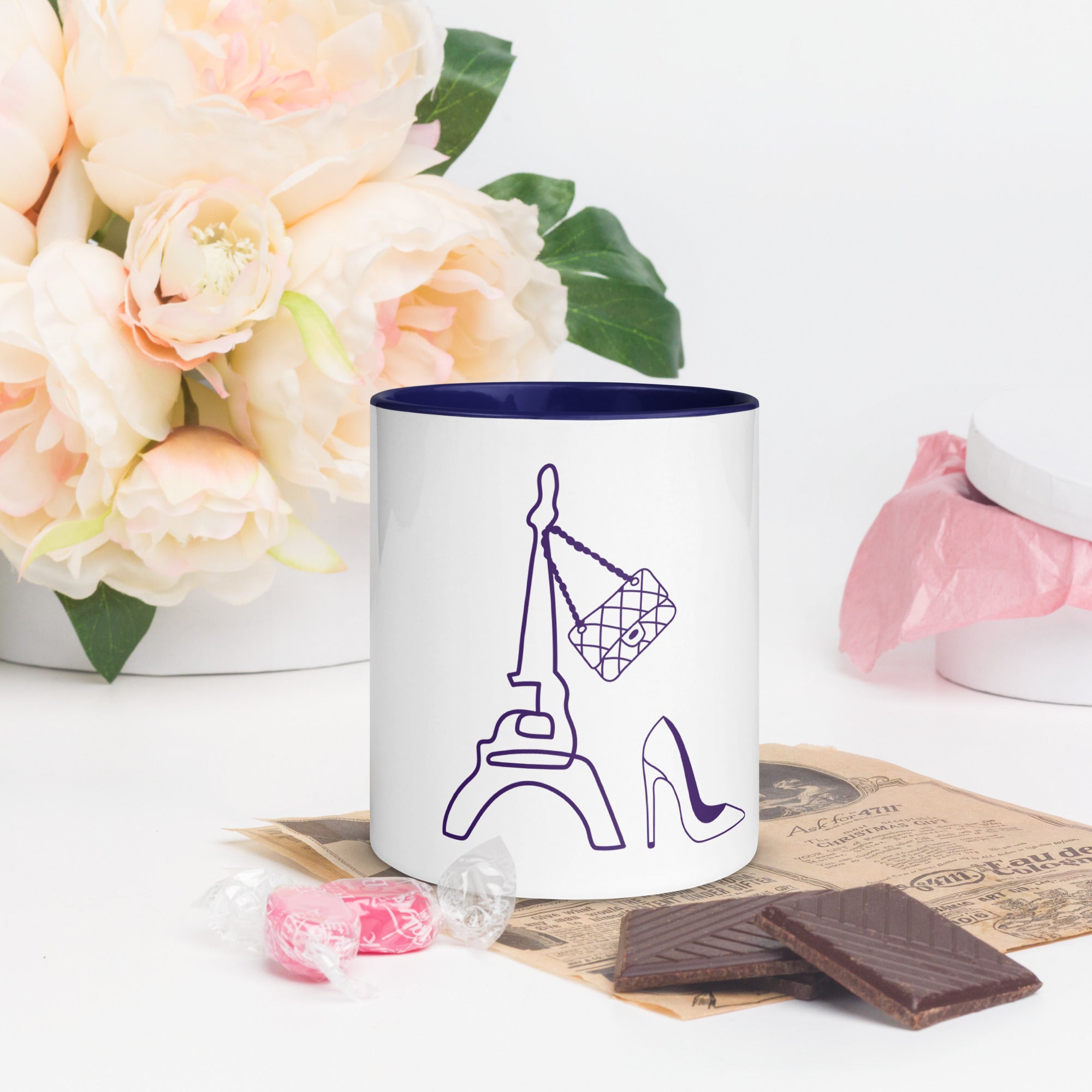 tsgabrielle • Paris • Mug with Color Inside • Ceramic  • 325 ml