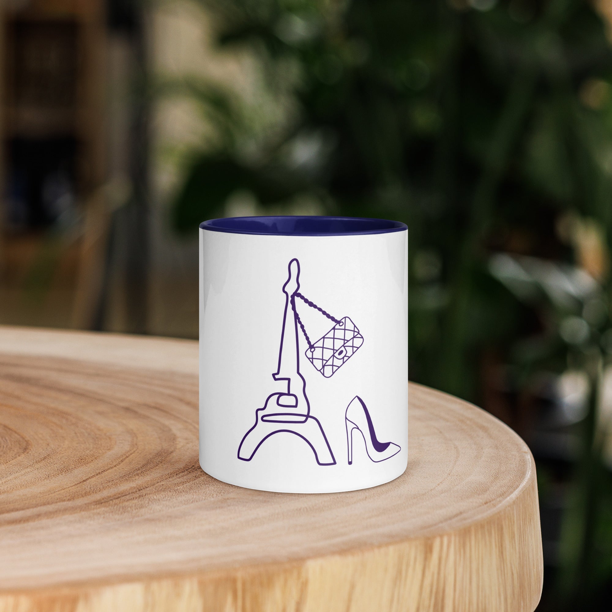 tsgabrielle® • Paris - La Tour Eiffel • Mug With Color Inside • Ceramic • 11 oz