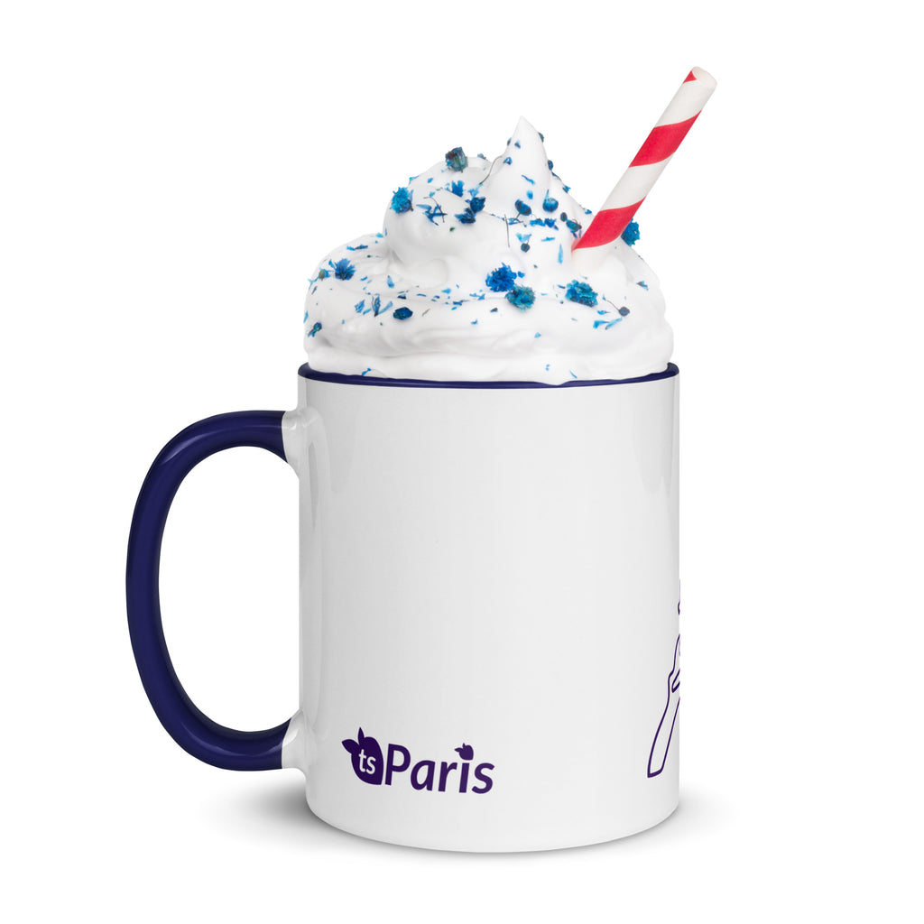 tsgabrielle • Paris • Mug with Color Inside • Ceramic  • 325 ml