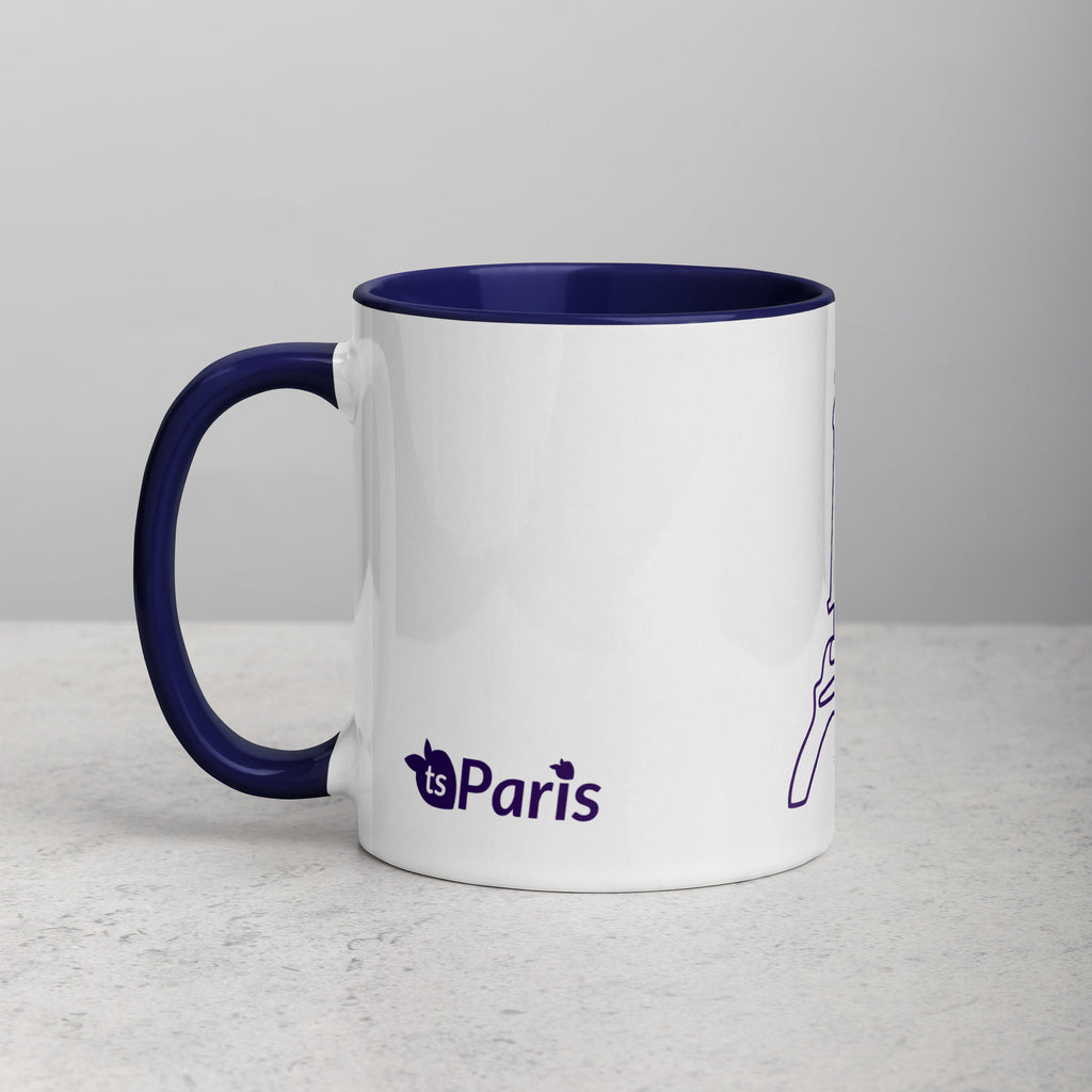 tsgabrielle • Paris • Mug with Color Inside • Ceramic  • 325 ml