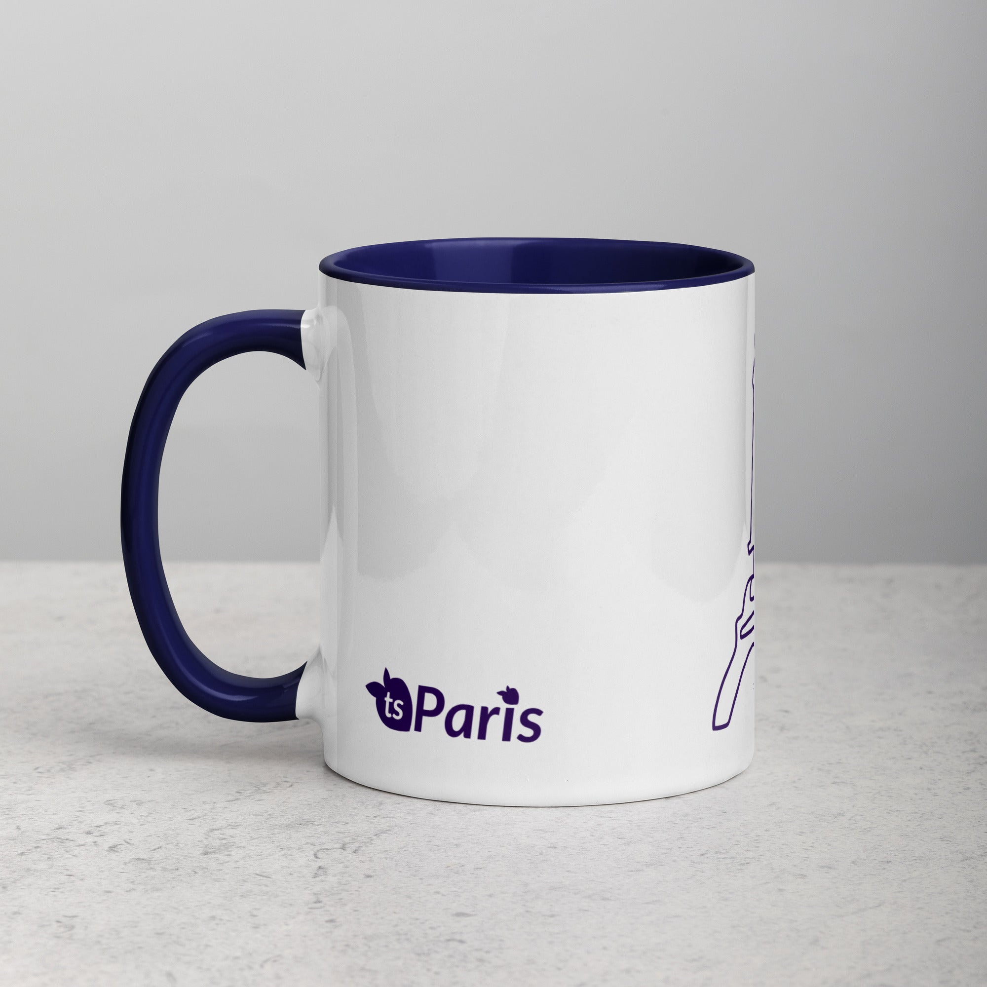 tsgabrielle • Paris • Mug with Color Inside • Ceramic  • 325 ml