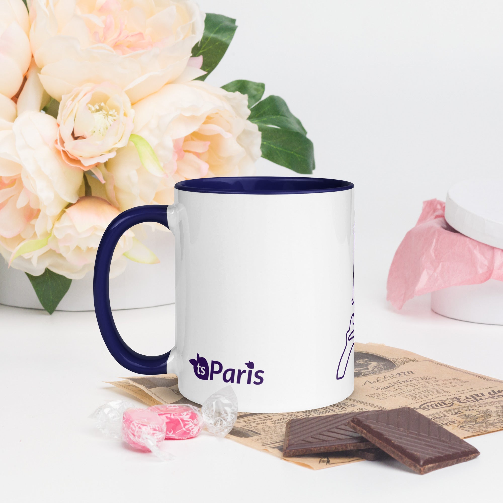 tsgabrielle • Paris • Mug with Color Inside • Ceramic  • 325 ml