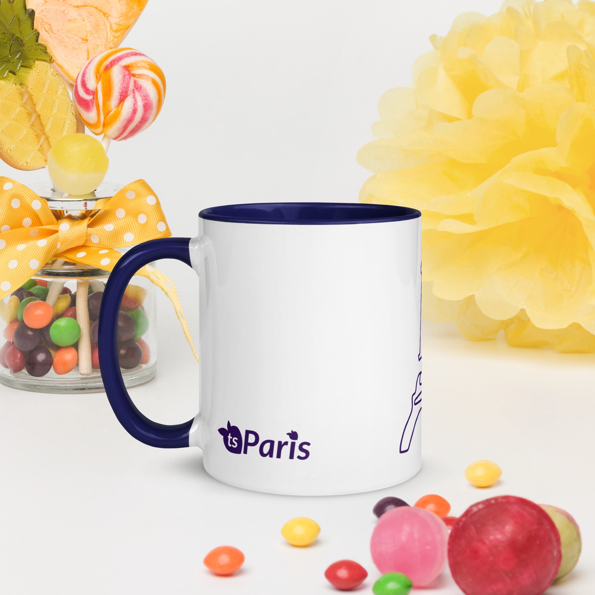 tsgabrielle • Paris • Mug with Color Inside • Ceramic  • 325 ml