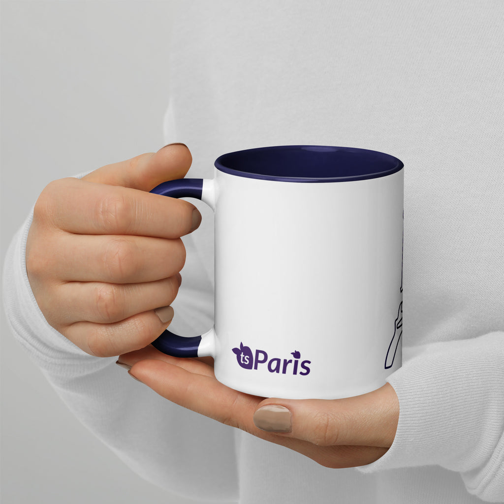 tsgabrielle • Paris • Mug with Color Inside • Ceramic  • 325 ml