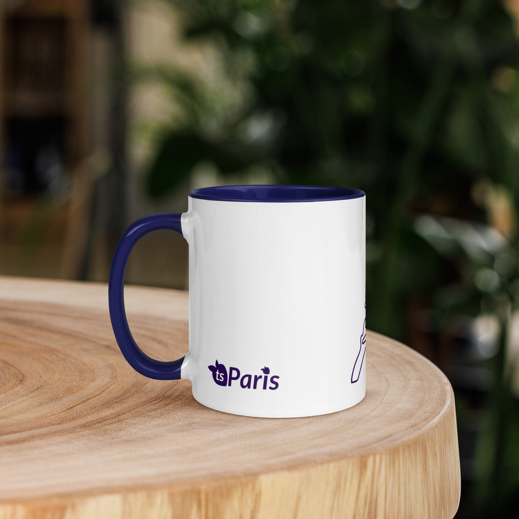 tsgabrielle • Paris • Mug with Color Inside • Ceramic  • 325 ml