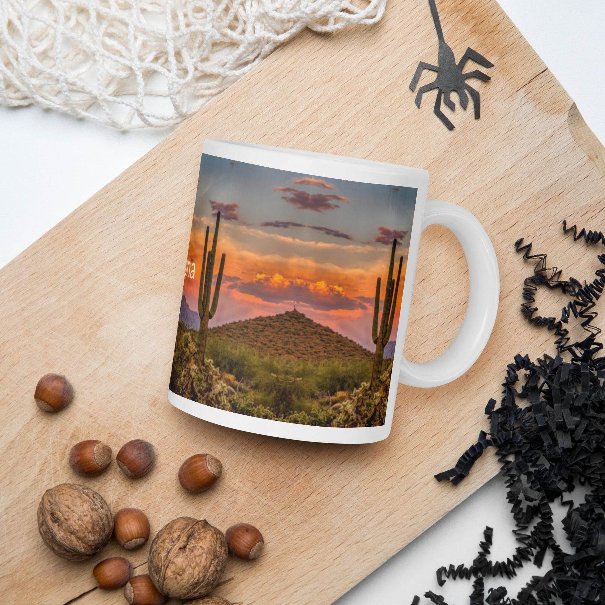 tsgabrielle • Arizona - Cactus • Glossy Mug • Ceramic • 11 oz