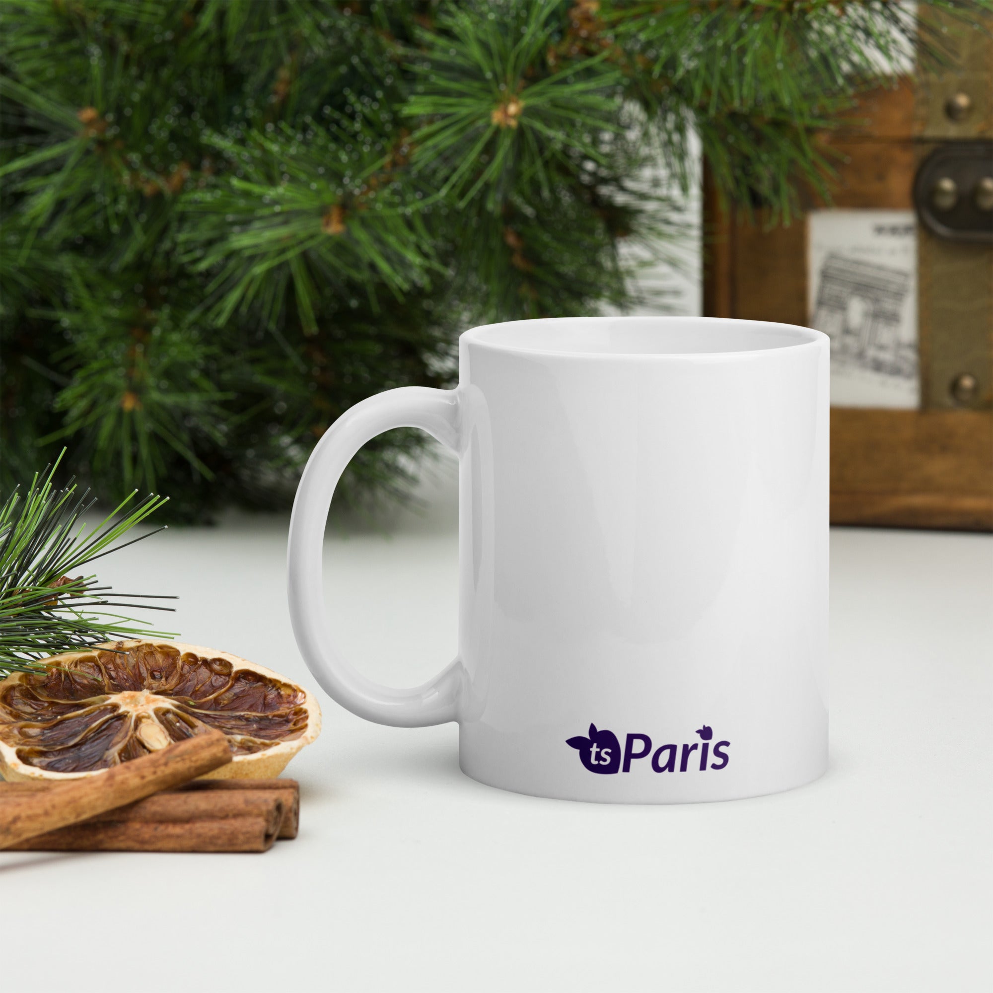tsgabrielle® • Paris - La Tour Eiffel • Glossy Mug • White • Ceramic • 11 oz