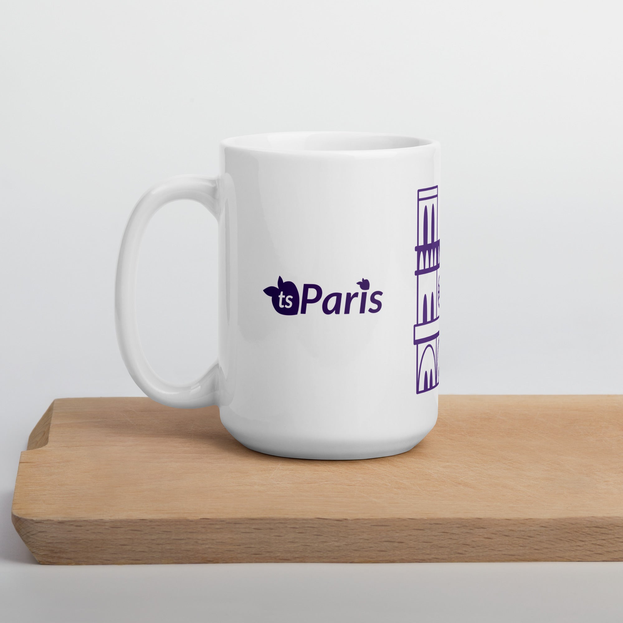 tsgabrielle® • Paris - Notre-Dame Cathedral • Glossy Mug • White • Ceramic • 3 Sizes