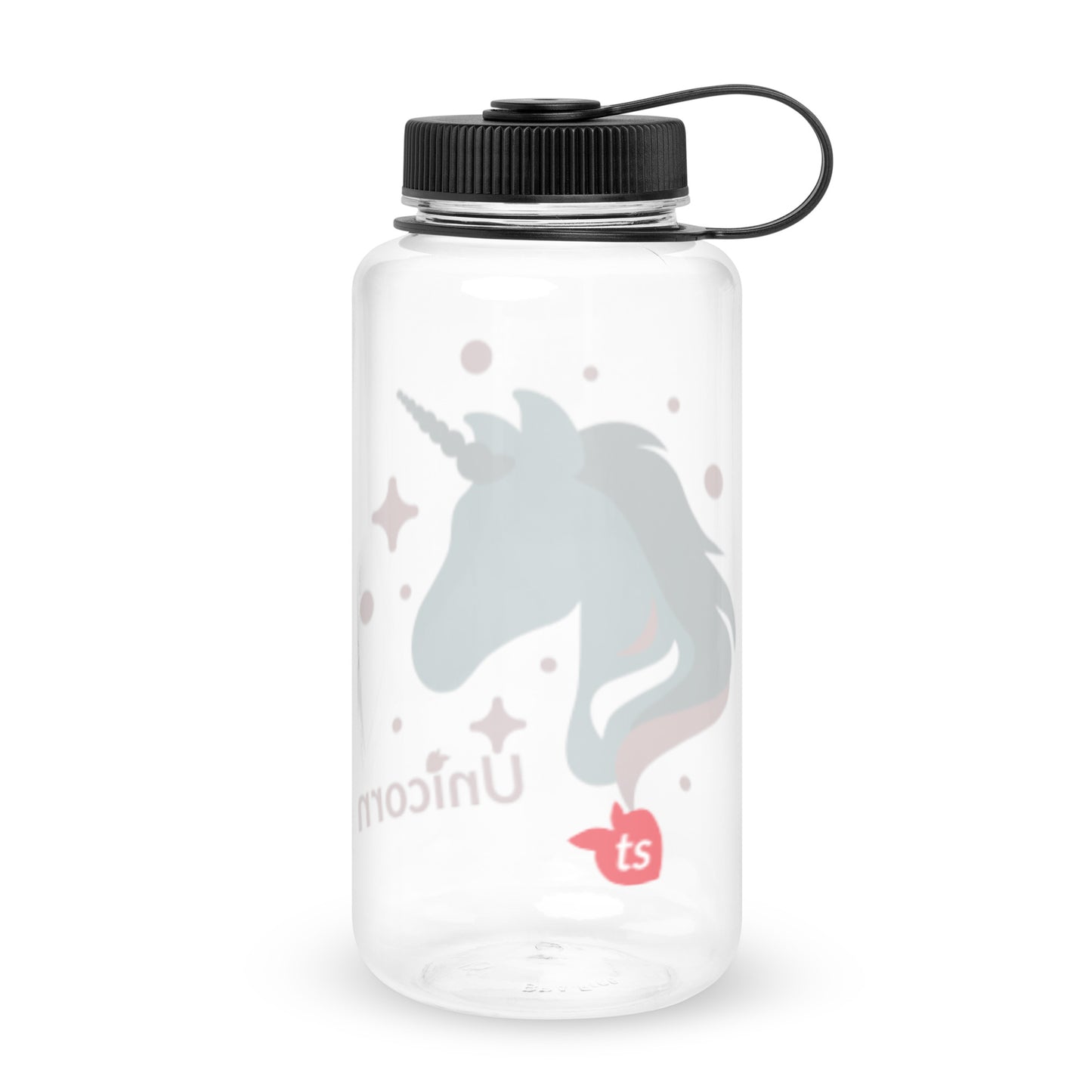 tsgabrielle™ • Wide Mouth Plastic Water Bottle 1 • Unicorn by tsgabrielle™ • $26.44