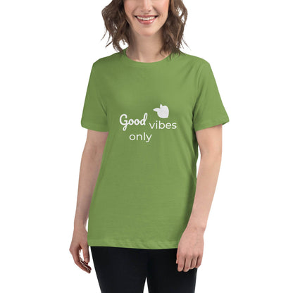 tsgabrielle • Trans / Women's • Good Vibes Only • Relaxed T-Shirt • 9 Colors • 100% Cotton - tsgabrielle