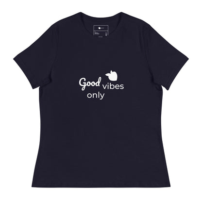 tsgabrielle • Trans / Women's • Good Vibes Only • Relaxed T-Shirt • 9 Colors • 100% Cotton - tsgabrielle