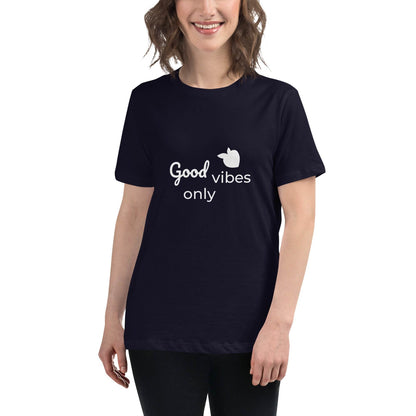 tsgabrielle • Trans / Women's • Good Vibes Only • Relaxed T-Shirt • 9 Colors • 100% Cotton - tsgabrielle