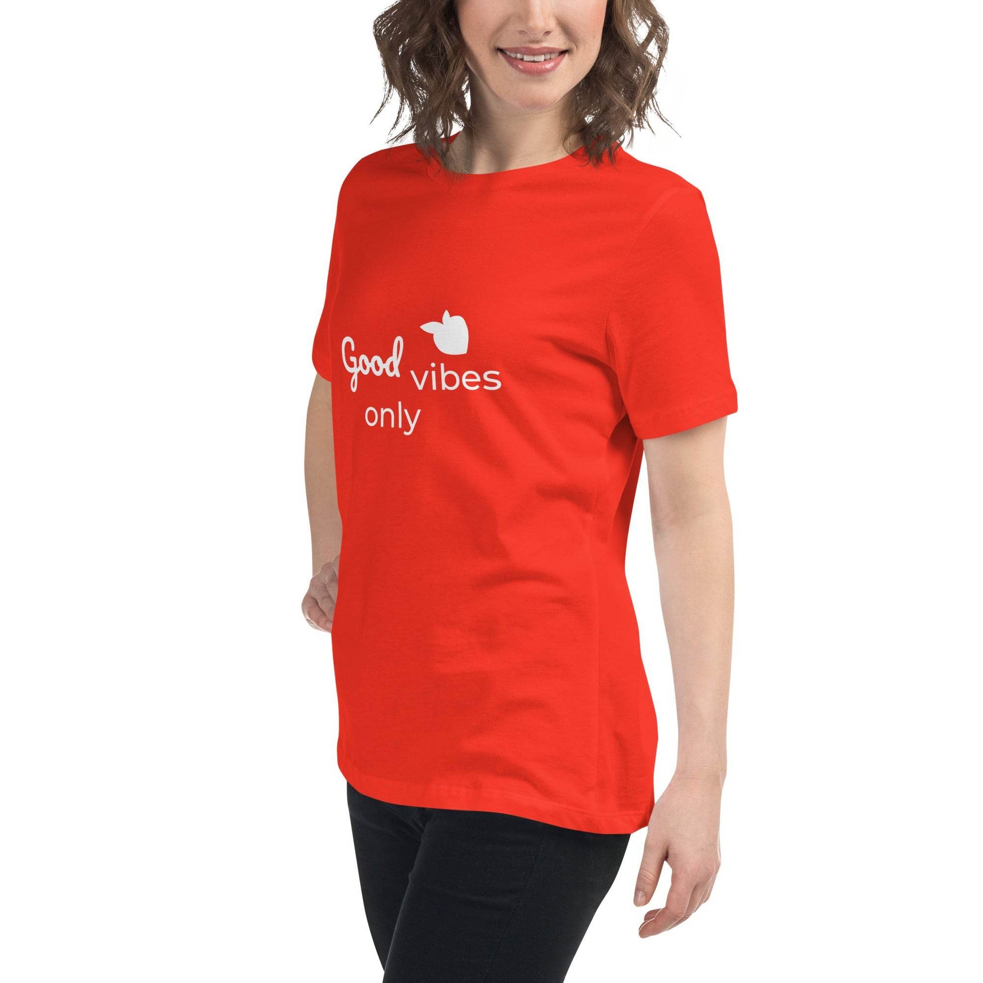 tsgabrielle • Trans / Women's • Good Vibes Only • Relaxed T-Shirt • 9 Colors • 100% Cotton - tsgabrielle