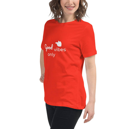 tsgabrielle • Trans / Women's • Good Vibes Only • Relaxed T-Shirt • 9 Colors • 100% Cotton - tsgabrielle