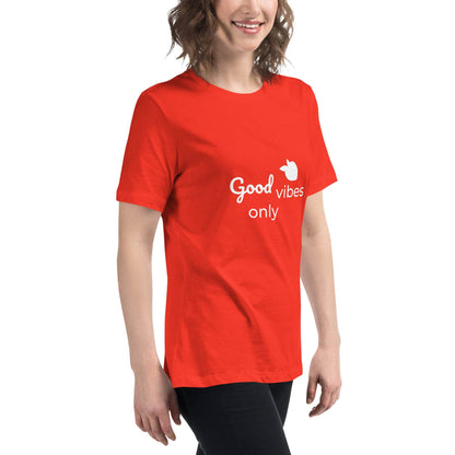 tsgabrielle • Trans / Women's • Good Vibes Only • Relaxed T-Shirt • 9 Colors • 100% Cotton - tsgabrielle