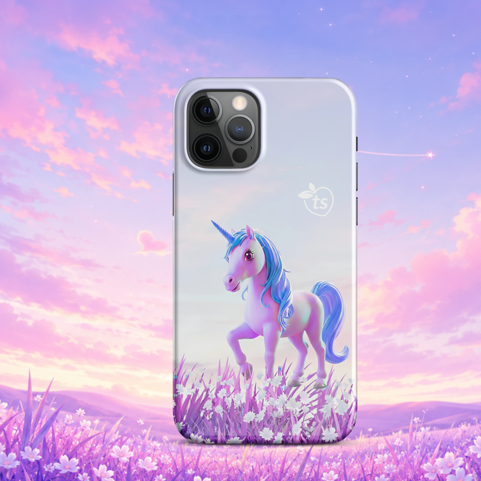 tsgabrielle® • Unicorn - Seraphina • capa snap compativel com iPhone® • modelos recentes